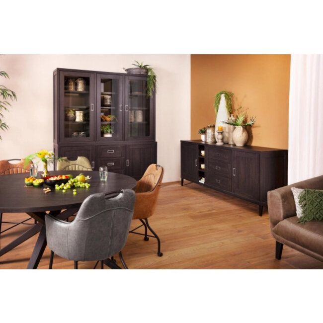 WoonMax Mike TV meubel 150 cm old piano