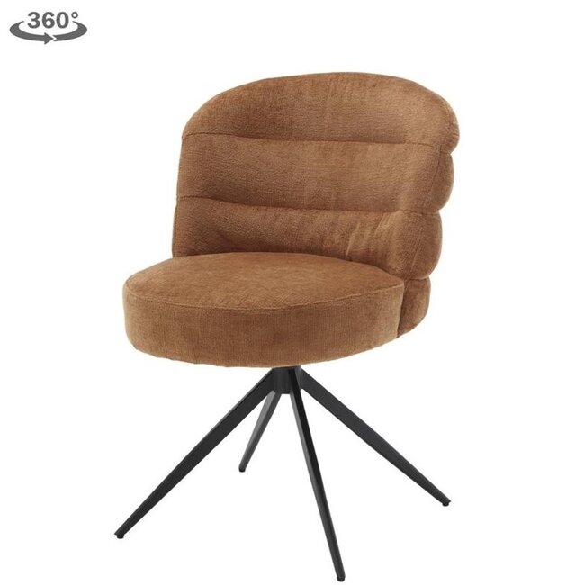 Tower Living Carro Stoel - Harmony 56 caramel brown