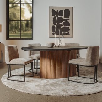 Tower Living Palazzo Eetkamertafel ovaal 200 cm