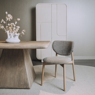 Tower Living Pimonte Stoel - fabric Sahara 400 espresso