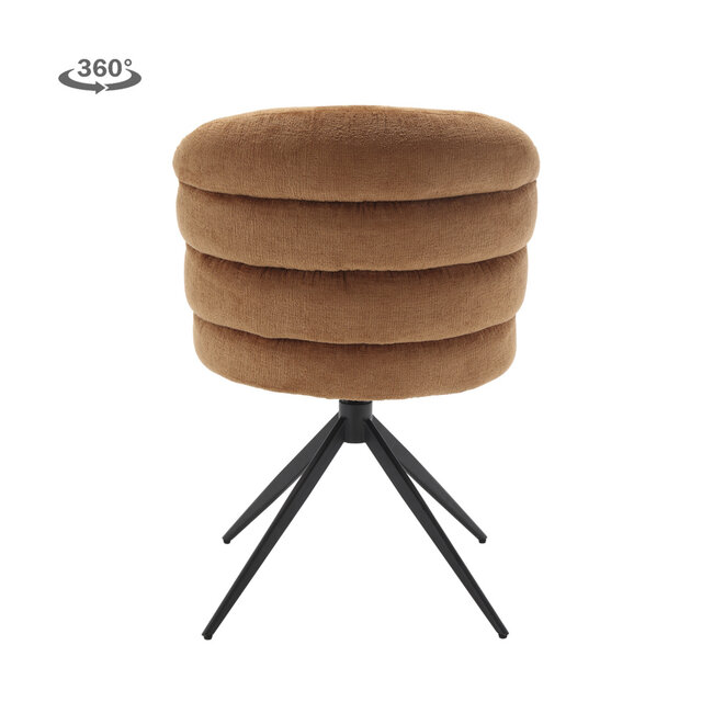 Tower Living Carro Stoel - Harmony 56 caramel brown