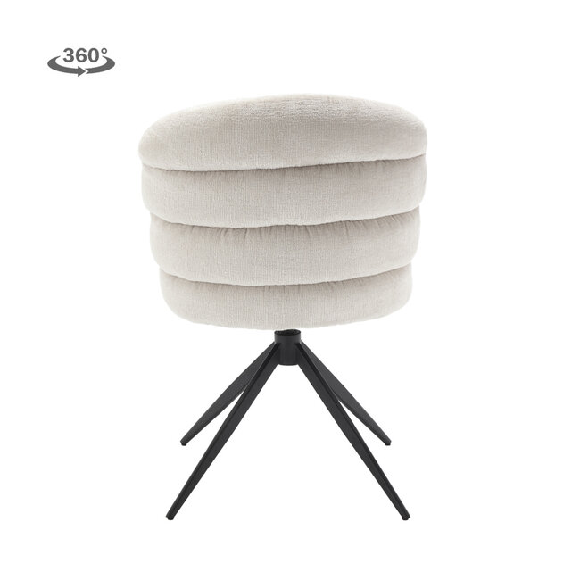 Tower Living Carro Stoel - Harmony 02 almond white