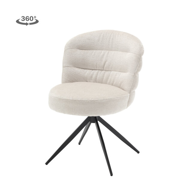 Tower Living Carro Stoel - Harmony 02 almond white