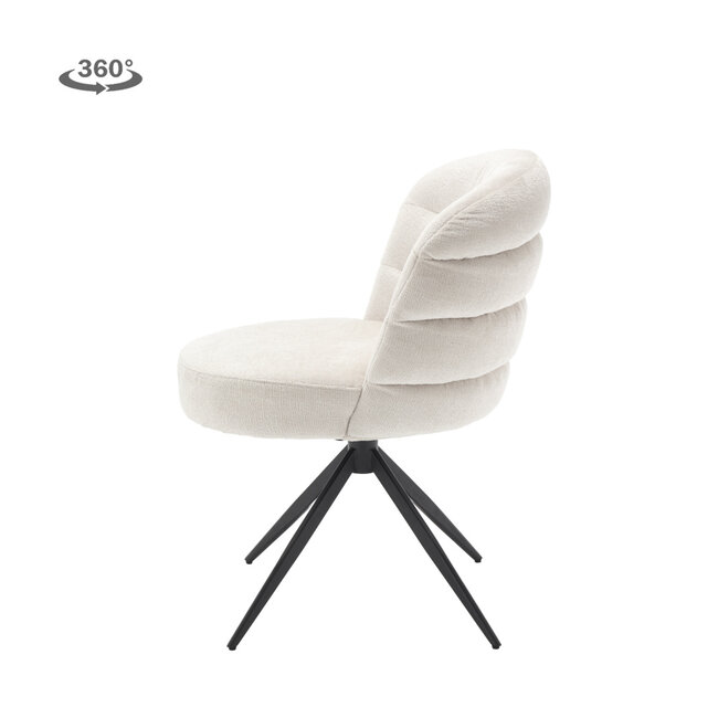 Tower Living Carro Stoel - Harmony 02 almond white