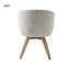 Tower Living Brescia Armstoel - fabric Puente 06 beige white (draaibaar)