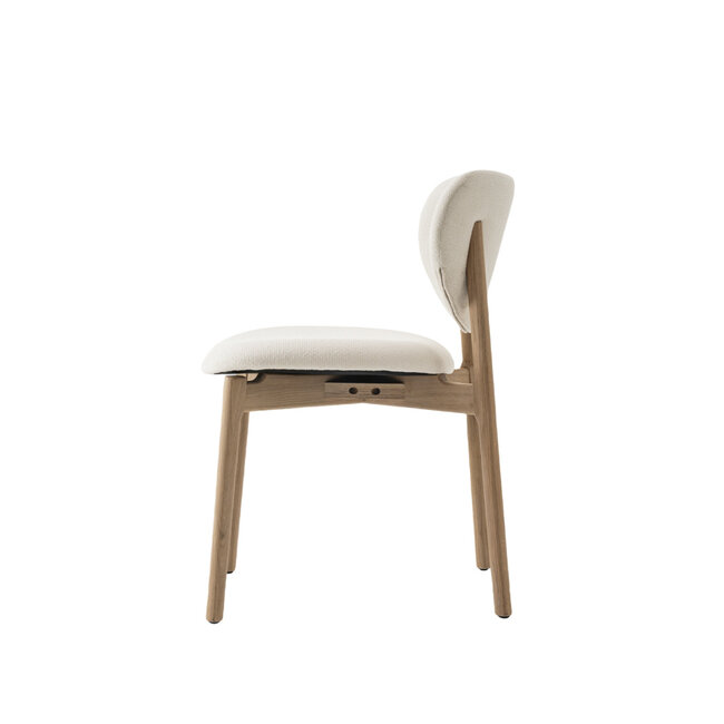 Tower Living Pimonte Stoel  - fabric Sahara 102 ivory