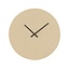 Light en Living Klok Ø59 cm LICOLA mat zand+licht bruin gespikkeld