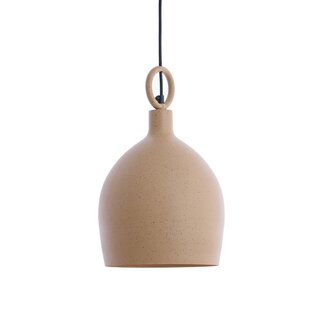 Light en Living Hanglamp Ø24X39 cm ROSERO terra+bruin gespikkeld