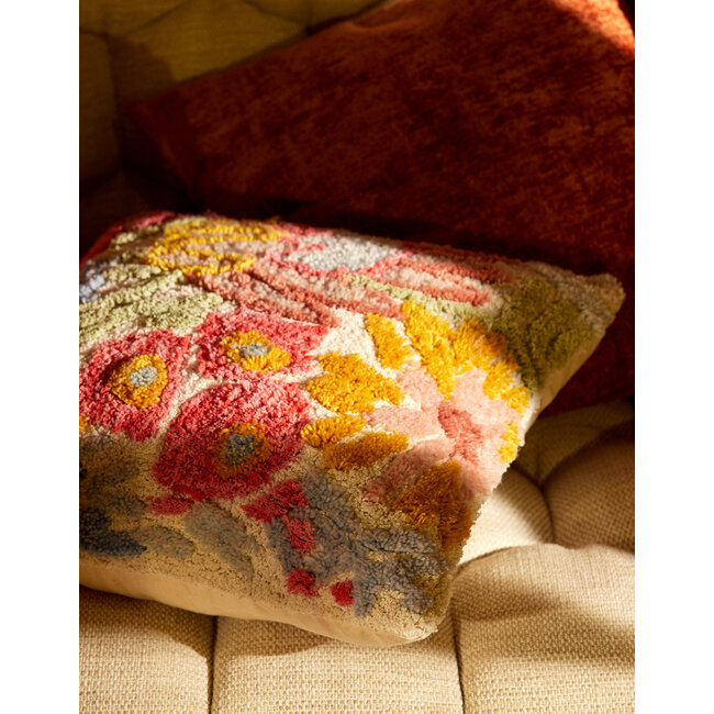 Light en Living Kussen 45X45 Cm FARLOU Creme+Multi