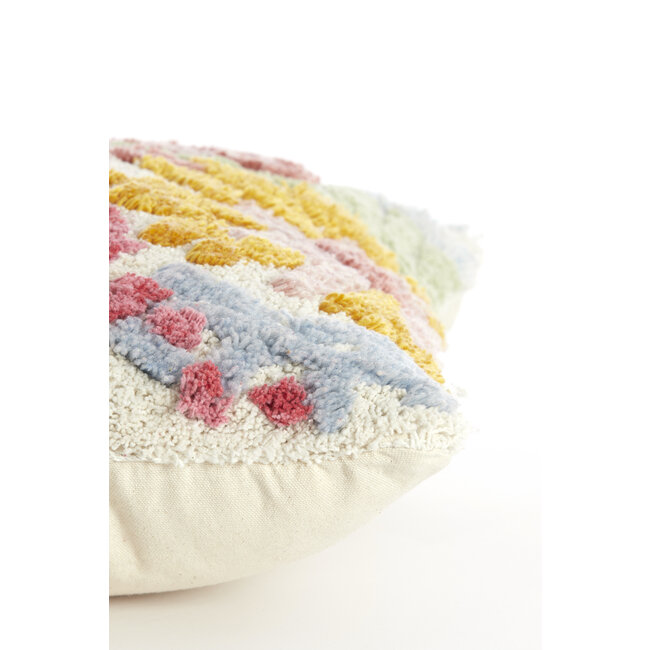 Light en Living Kussen 45X45 Cm FARLOU Creme+Multi