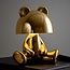 Leitmotiv Tafellamp Bear LED met bluetooth speaker goud