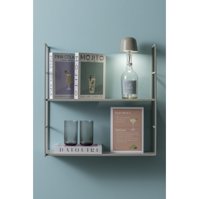 Leitmotiv Flessenlamp Cone Hat LED warm grijs