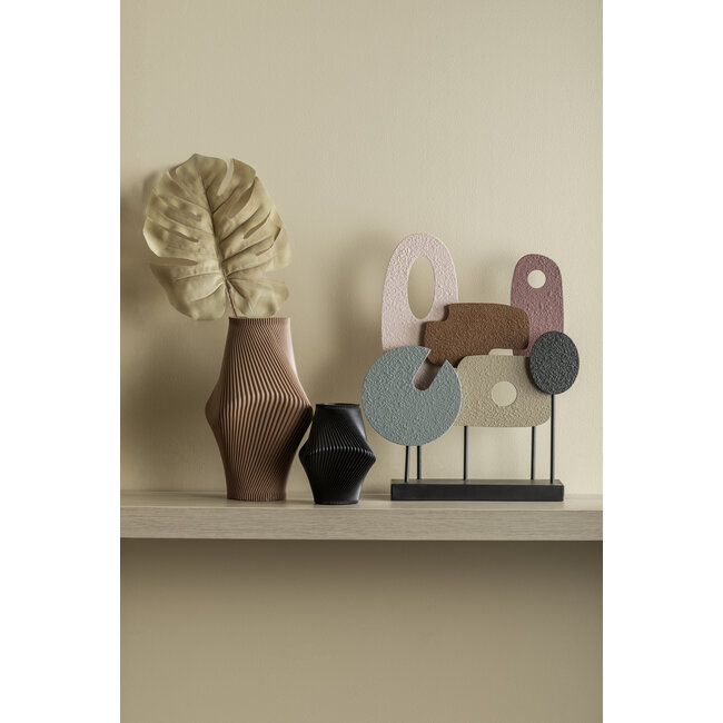 Present Time Vaas Twisted Rib groot warm bruin