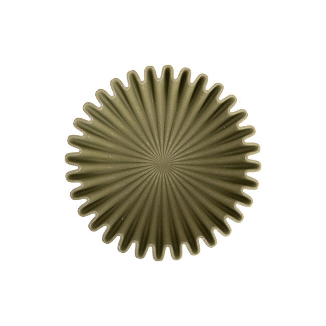 Present Time Schaal Wave groot donker groen