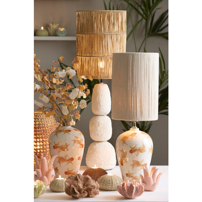 Light en Living Lampvoet Ø22x52 cm MARREE crème