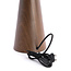 Light en Living Lampvoet Ø14x40 cm DINAN houtprint donkerbruin