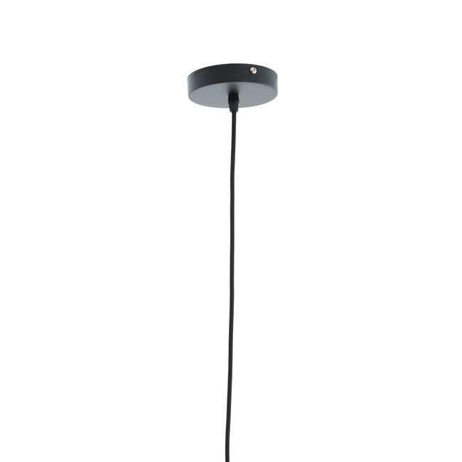 Light en Living Hanglamp Ø24X37 cm RISARI zand+lichtbruin gespikkeld