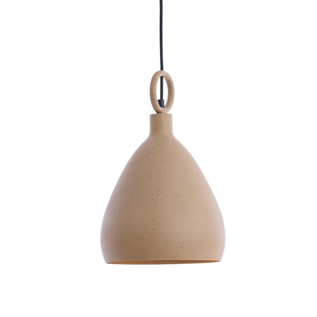 Light en Living Hanglamp Ø24X37 cm RISARI terra+bruin gespikkeld