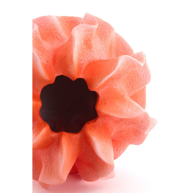 Light en Living Vaas deco Ø26,5X25 cm SHARUNA coral