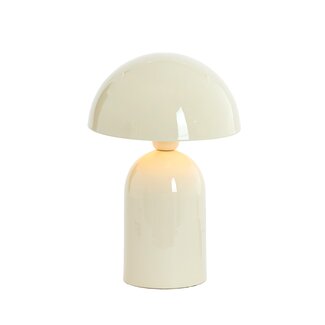 Light en Living Tafellamp Ø23X35 cm TOLIMA shiny creme Light en Living Tafellamp Ø23X35 cm TOLIMA shiny creme