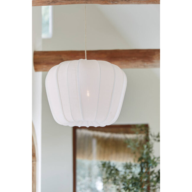 Light en Living Hanglamp Ø60x45 cm ZUBEDO crème