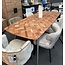 PTMD Eettafel Fieron Acacia naturel ovaal 240 cm - Showroommodel