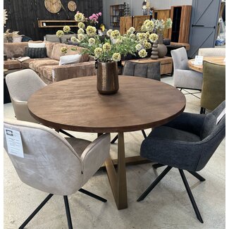 Tower Living Eettafel Belvedere Ø 130 - Showroommodel