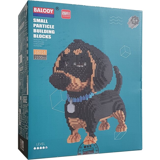 Balody 3D bouwset Teckel