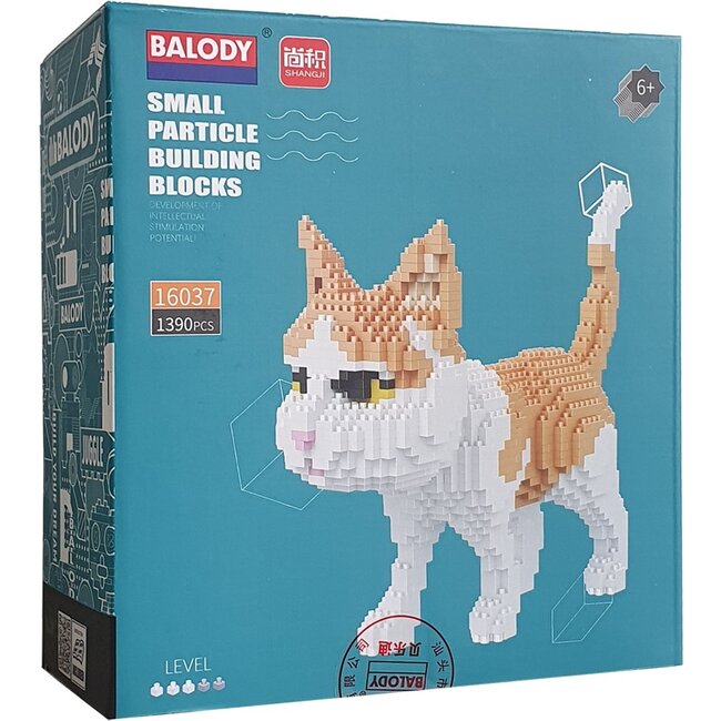 Balody 3D bouwset Rode kat