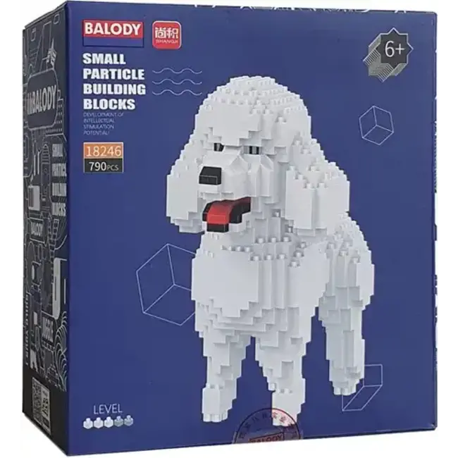 Balody 3D bouwset Poedel klein