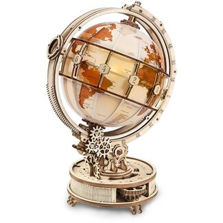 Robotime Houten puzzel Luminous Globe