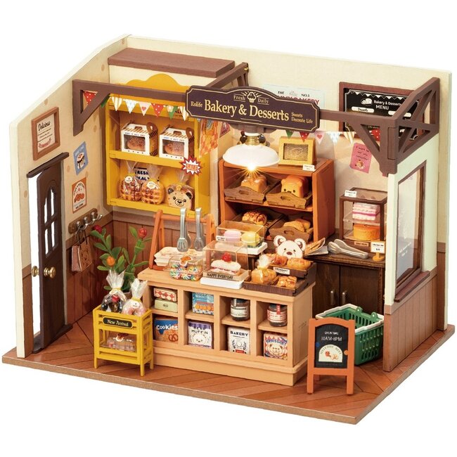 Robotime Houten bouwpakket Becka's Baking House