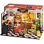 Robotime Houten bouwpakket Garage Workshop