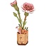 Robotime Houten Bouwpakket Pink Carnation