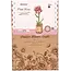 Robotime Houten Bouwpakket Pink Carnation