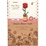 Robotime Houten Bouwpakket Red Rose