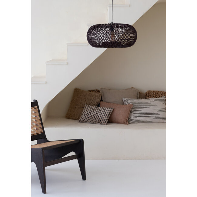 Good&Mojo Hanglamp Arizona bamboe ø50 burgundy S