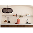 Good&Mojo Hanglamp Arizona bamboe ø50 burgundy S