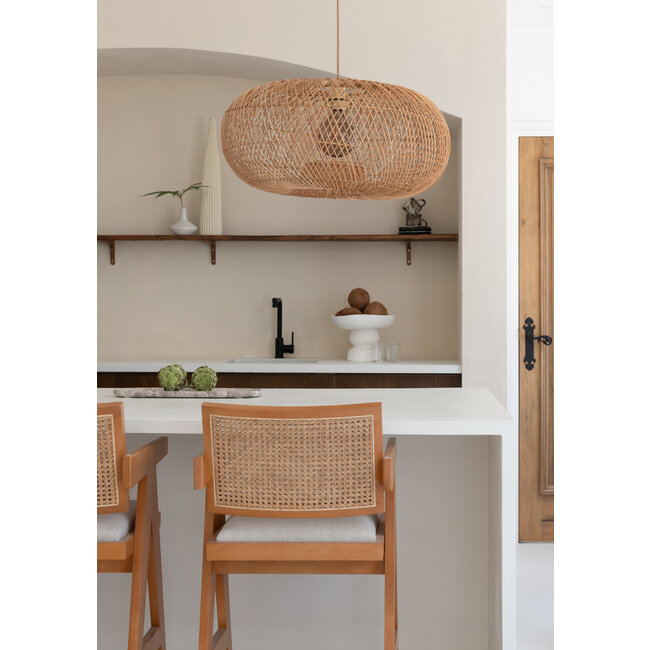 Good&Mojo Hanglamp Arizona bamboe ø70 naturel L