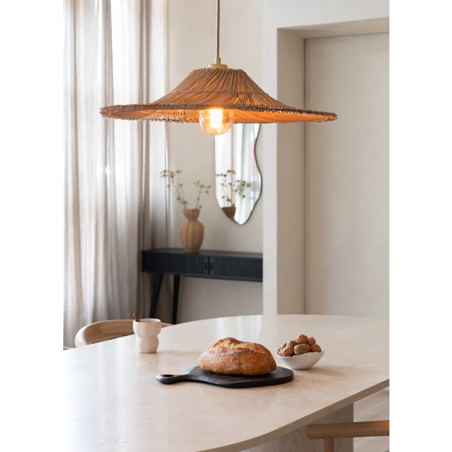 Good&Mojo Hanglamp Cancun rotan ø53 naturel S