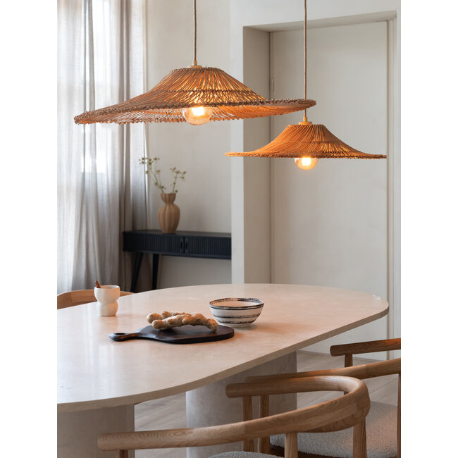 Good&Mojo Hanglamp Cancun rotan ø53 naturel S