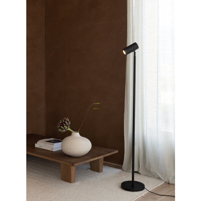 Good&Mojo Vloerlamp bamboe Java zwart