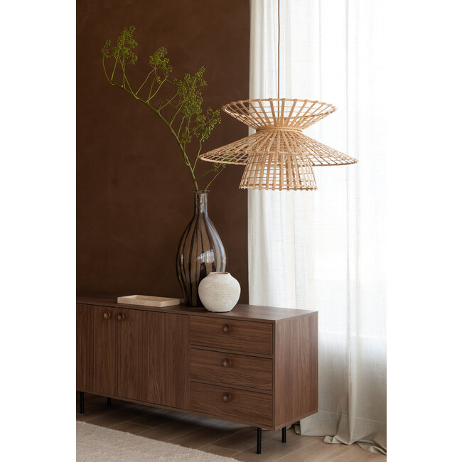 Good&Mojo Hanglamp Machu Picchu bamboe ø57xh.27cm naturel