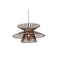 Good&Mojo Hanglamp Machu Picchu bamboe ø57xh.27cm naturel bruin