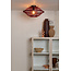 Good&Mojo Plafondlamp Maui bamboe burgundy S