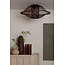 Good&Mojo Plafondlamp Maui bamboe ø70xh.30cm burgundy L