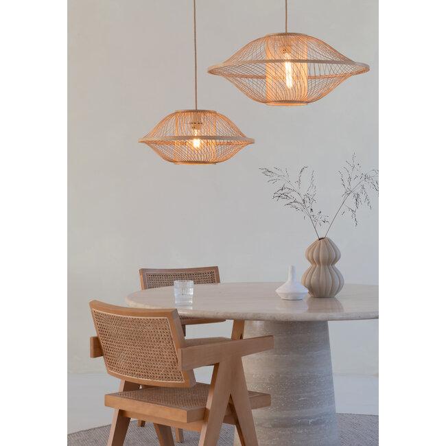 Good&Mojo Hanglamp Maui bamboe naturel S