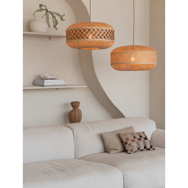 Good&Mojo Hanglamp Langkawi bamboe ø50xh.25cm naturel