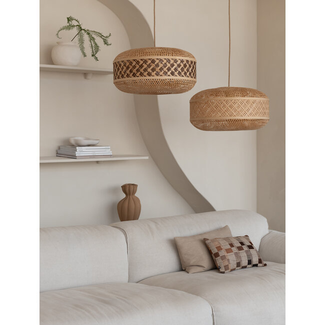 Good&Mojo Hanglamp Langkawi bamboe ø50xh.25cm naturel