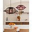 Good&Mojo Hanglamp Maui bamboe ø70xh.30cm burgundy L